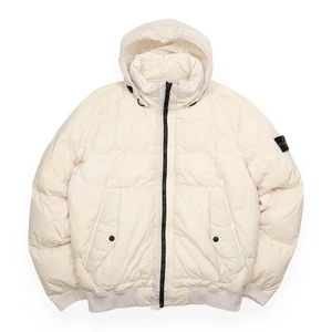 Stone Island A/W 18 Crinkle Reps gefütterte Jacke mit Kapuze Größe Large  - Bild 1 von 5