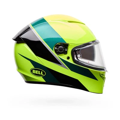 Bell Lithium Motorcycle Helmet Yellow Flip Medium - Image 1 of 4