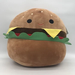 Neu mit Etikett Original Squishmallow Carl der Cheeseburger 16 Zoll KellyToy großes Plüschtier - Bild 1 von 17