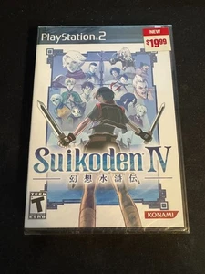 Suikoden IV (Sony PlayStation 2) BRANDNEU - VERSIEGELT - SCHÖN - KOSTENLOSER VERSAND! - Bild 1 von 2