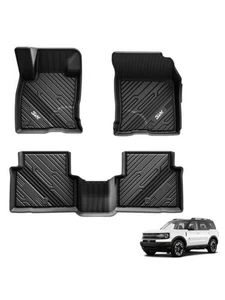 3W Floor Mats For Bronco Sport 21-25 New In Box - Picture 1 of 3