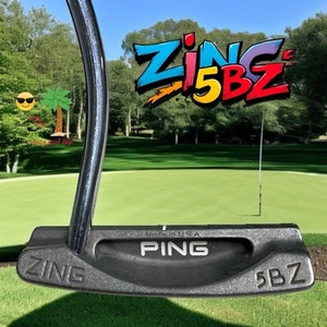 Vintage Ping Zing 5BZ Karsten Stainless RH 35.5" Blade Putter Very NICE! - Picture 1 of 11