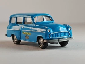 WIKING Opel Caravan '56 Krombacher blu (3362) confezione originale 1:87 - Foto 1 di 12