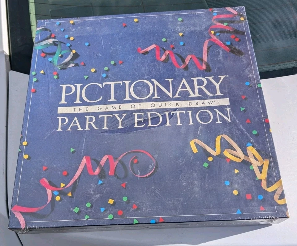 Pictionary Party Edition The Game of Quick Draw 1989 New Sealed Rare - Image 1 of 2