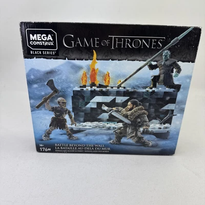 MEGA CONSTRUX SERIE NEGRA JUEGO DE TRONOS BATALLA MÁS ALLÁ DE LA PARED ¡TOTALMENTE NUEVO!!! Foto 1 de 4