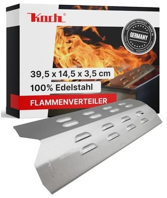KOCH #55 Flammenverteiler 395x145mm für LANDMANN, Euromate, Grandhall, Montreal - Bild 1 von 4