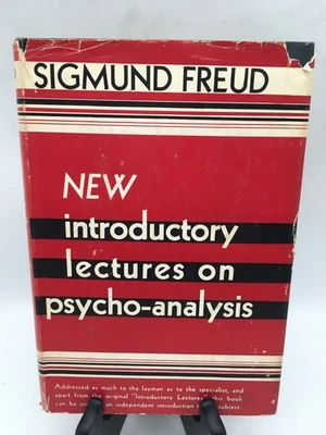 Sigmund Freud New Introductory Lectures on Psycho-Analysis 1933 Norton HCDJ - Image 1 of 4
