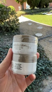 2 Gläser Infinite Aloe Hautpflegecreme, ohne Duft - Reisegröße je 0,5 Unzen - Bild 1 von 4