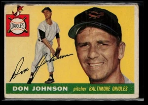 1955 Topps #165 Don Johnson - VG/EX Set Break! - Picture 1 of 2