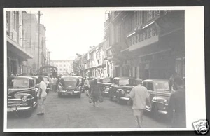 Peking Beijing Street Cars Shops People China 50s - Picture 1 of 1