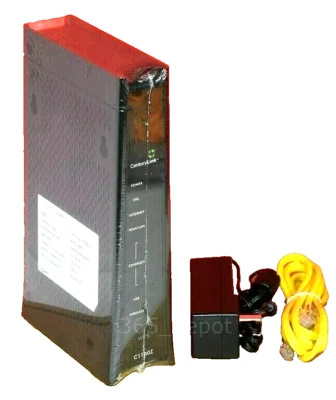 CenturyLink C1100Z ZyXEL Wireless Router Modem ADSL2+ - Image 1 of 3