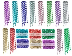 Luxury Christmas Garland Beads Tree Decoration 3m / 9.84ft XMAS Bead Garlands - Picture 1 of 32