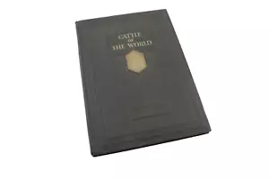 1926 National Geographic Society Cattle of The World Hardcover Book - Imagen 1 de 18