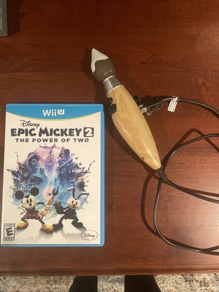 Epic Mickey 2 The Power Of Two Nunchuck And Game Wii u - Image 1 of 1