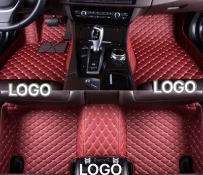 For scion iQ tC xA xB xD Waterproof Anti-Slip PU Leather Custom Car Floor Mats - Image 1 of 4