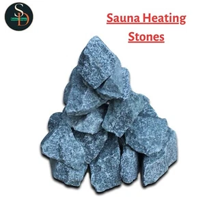 Piedras de calefacción de sauna de 15 kg piedra volcánica sauna roca volcánica vidaXL - Imagen 1 de 2