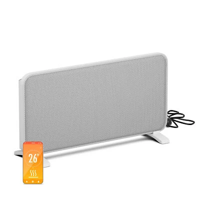 BLUMFELDT Infrarotheizung mit Thermostat 2000 W Smart Touch Heizung Heizer Freistehend