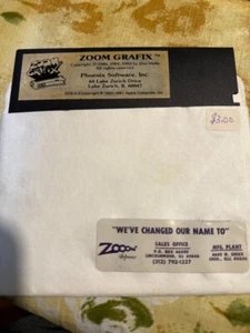 Apple 5.25 Software - ZOOM GRAFIX - getestet, um auf Apple 2c zu funktionieren - Bild 1 von 7