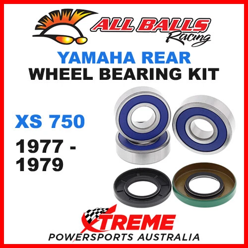 Kit de rolamento de roda traseira All Balls 25-1264 Yamaha XS750 XS 750 1977-1979 - Imagem 1 de 2