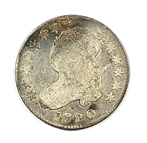 1820 Capped Bust Quarter 25c Good+ Details Cover