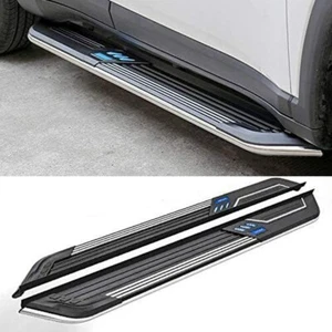 Fit for Jeep Compass 2017-2024 Door Side Step Pedal Running Board Nerf Bar 2Pcs - Picture 1 of 5
