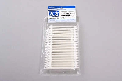 Tamiya 87107 Craft Cotton Swab (Triangular, Medium 50Pcs) for Static Models Kits