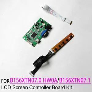 Fit B156XTN07.0/.1 EDP 30-pins 1366x768 LCD screen display controller board kit - Picture 1 of 6