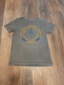Pacsun Charcoal Gray Meditation T Shirt Size Small - Picture 1 of 2