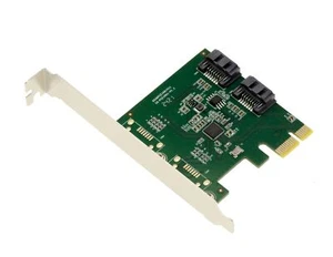 KALEA-INFORMATIQUE Carte contrôleur PCI Express PCIe 2X SATA 3 6G. Raid 0 1 S... - Photo 1/4