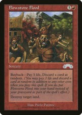 Magic MTG Tradingcard Exodus 1998 Flowstone Flood 83/143