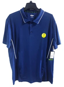 Prince Sportwear Men's Short-Sleeve Golf Polo Shirt, Navy Blue, XL - Picture 1 of 5
