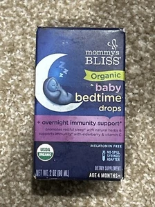 Gotas orgánicas para dormir para bebés, edad 4 meses+, 2 fl oz (60 ml) - Imagen 1 de 5