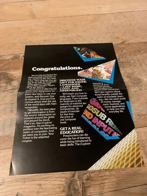 🕹 ATARI Explorer Zeitung Werbung 🕹 - Bild 1 von 2