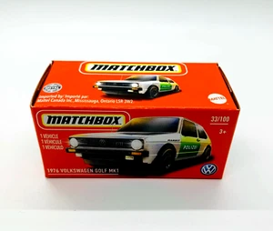 2021 Matchbox ~ VW ~ #33/100 - 1976 Volkswagen Golf MK1 ~ POLIZEI IN BOX SEALED - Picture 1 of 9