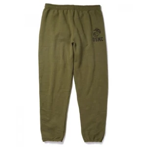 Pantalones de Sudadera Soffe USMC Auténticos Edición Marina Peso Pesado Hechos en EE. UU. Todos los Tamaños NUEVOS - Imagen 1 de 1