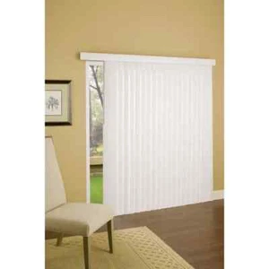 104 x 96 White 3-1/2" Vertical Blind - Vertical Blinds 104W x 96H - Picture 1 of 4
