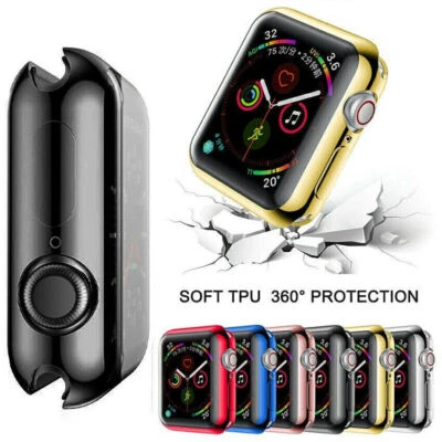 TPU Case Screen Protector iWatch Cover For Apple Watch Ultra2 9 8 SE 7 6 41/49mm - Image 1 of 4