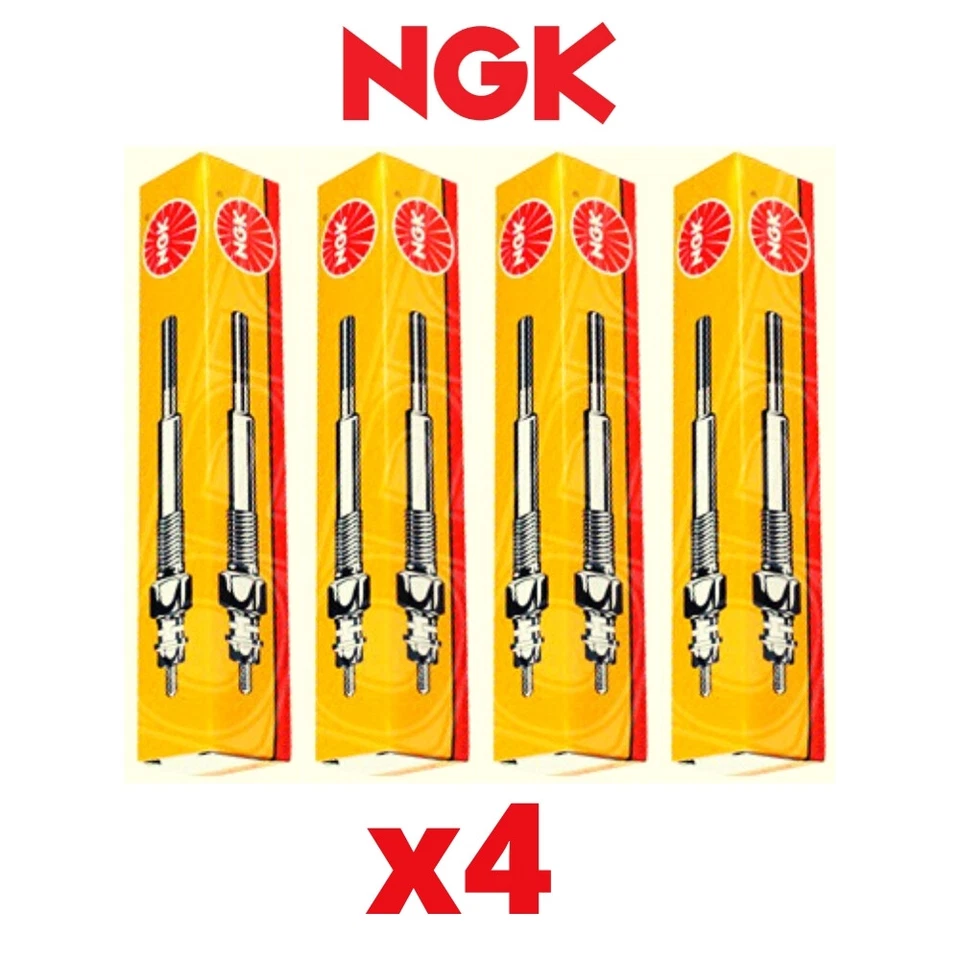 4x Bougies de préchauffage NGK pour PEUGEOT 207 1.6 AU CHOIX1/2 09->13 DV6C WA WC WD WK - Photo 1/1