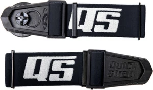 Roko Goggle Quick Straps Release Helmet Motorcycle ATV Motocross Black NEW - Picture 1 of 1