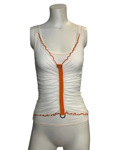 Vintage Sharagano Y2K Fairy Coquette Whimsigoth Festival Coachella Boho Retro Top - Bild 1 von 4