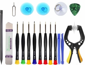 Upgraded 18 PCS Phone Screen Repair Kit, Suction Cup Pliers Opening Repair... - Picture 1 of 7