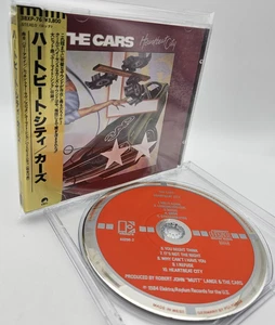 THE CARS Heartbeat City Japan 1st Ed. CD 38XP 76 mit Gold Sticker OBI Target 1984 - Bild 1 von 18