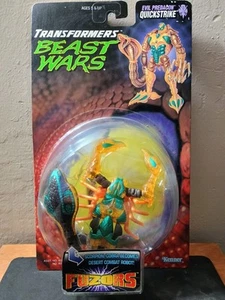 Vintage 1997 Kenner Transformers Beast Wars Fuzors Quickstrike Factory Sealed - Picture 1 of 2
