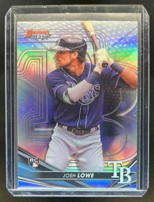 2022 Bowman's Best Josh Lowe RC Refractor Rookie #67 Rays - Image 1 of 2