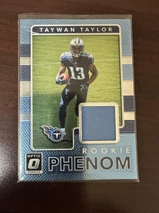 2017 Donruss #19 Taywan Taylor Rookie Phenom Jerseys - Picture 1 of 2