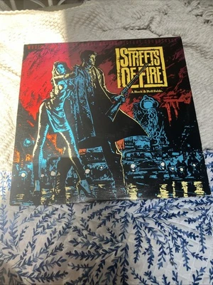 Streets Of Fire - Movie Soundtrack - 1984 Vinyl LP w/ Inner Sleeve - MCA-5492 - Image 1 of 4