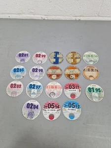 Restposten Sammlung 18 alte Steuerscheiben von 1954, 70er 80’er 90’er und 2000’er - Bild 1 von 11