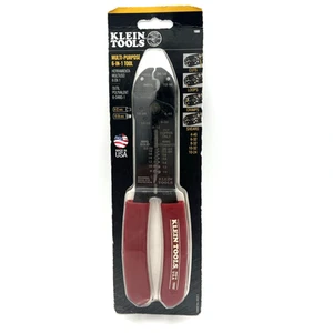 Klein Tools 1000 Multi Tool, 6-in-1 Multi-Purpose Stripper, Crimper, Wire Cutter - Picture 1 of 10
