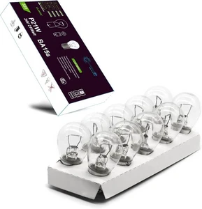 10 Stück 24V 21W P21W BA15s Glühlampe Glühbirne Lampe Kugellampe LKW BUS - Bild 1 von 7