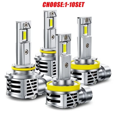LED Headlight Bulbs White High/Low Beam 9005 H11 For Honda Accord 2003-07 4-40X - Image 1 of 4